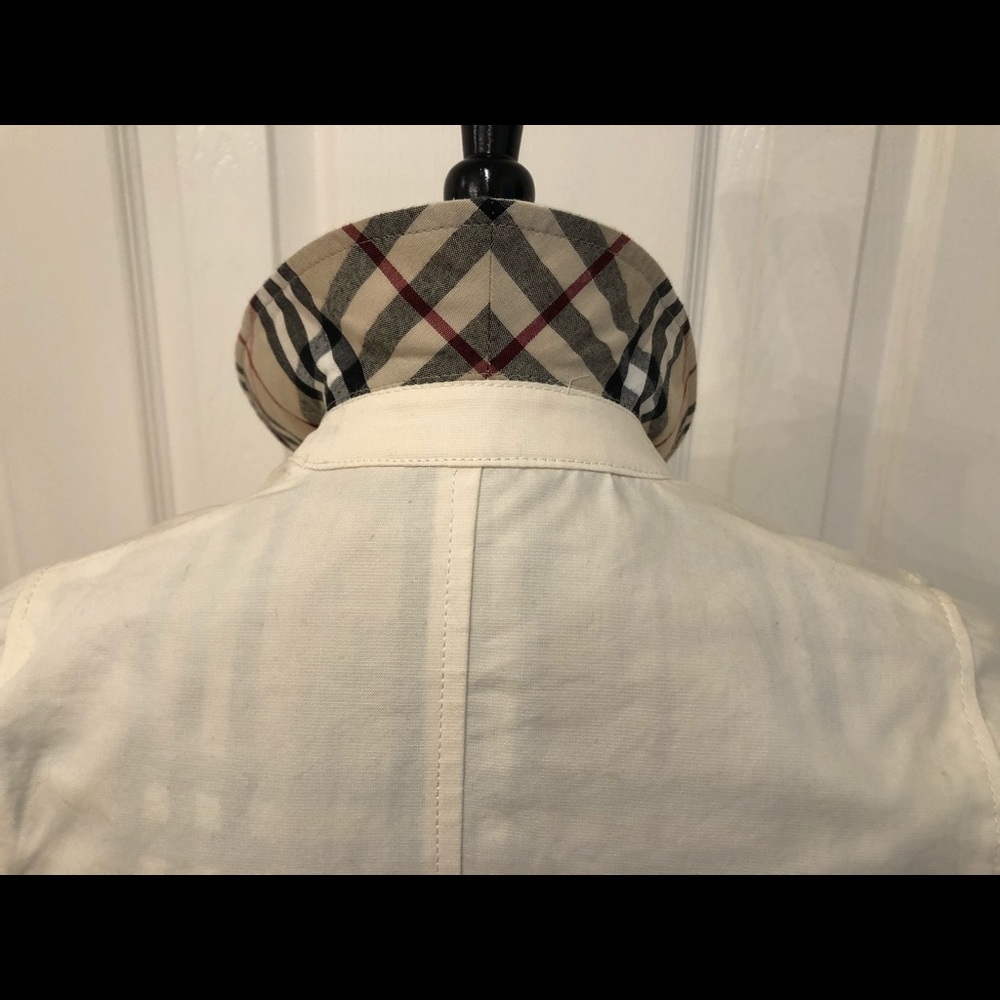 Burberry Coat Girls Authentic Sz 8 - Picture 6 of 8